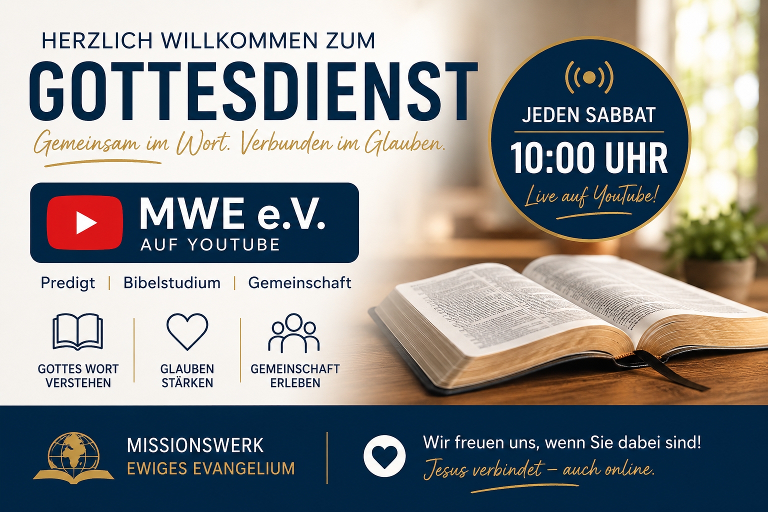 Gottesdienst live